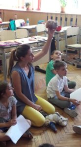 atelier la clasă pregătitoare, o clasă surprinzătoare și vie